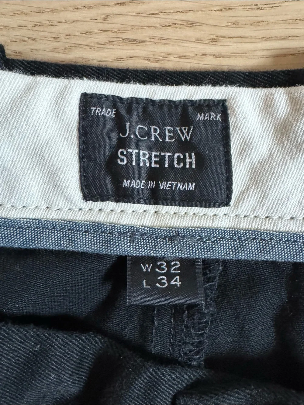 J. Crew Black Men's Chino Pants 770 Straight